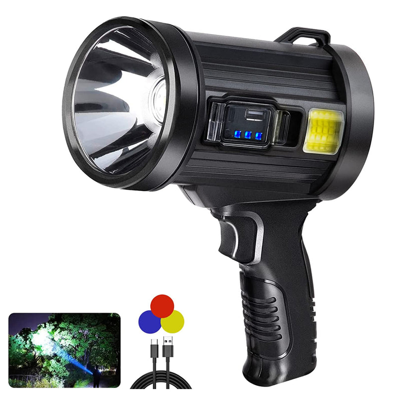 Outdoor Rechargeable Solar Powered Spotlight / Searchlight