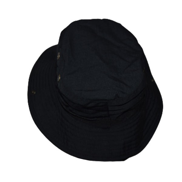 Unisex Hiking Brimmer Black Hat