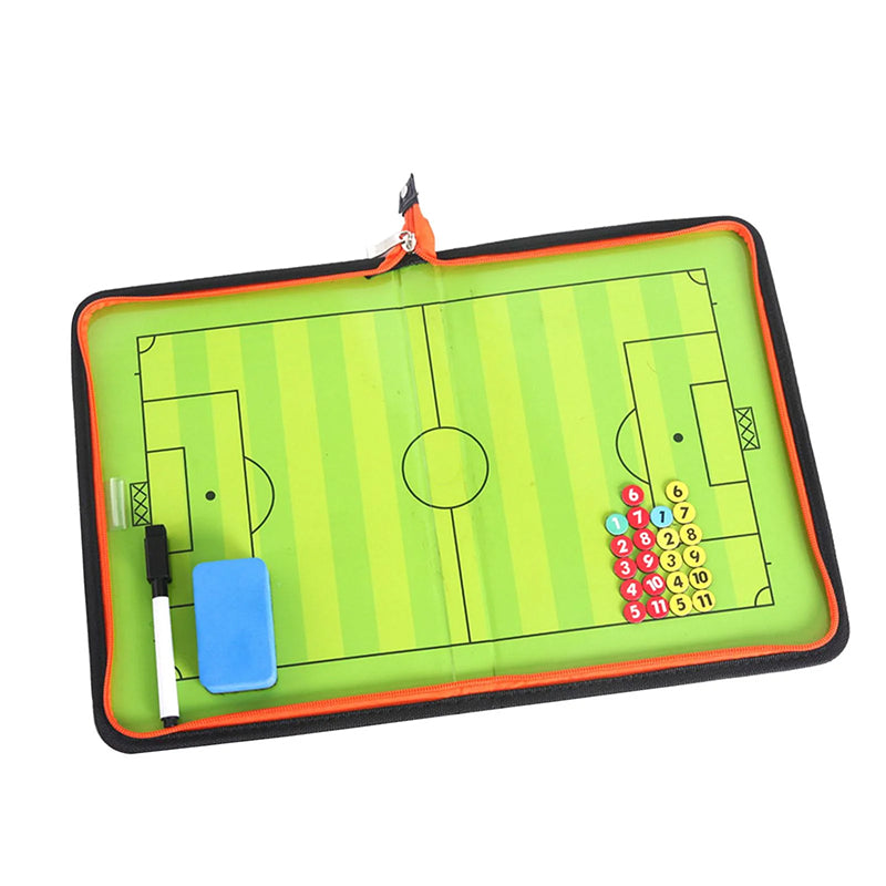 Soccer Coaching Board Display Board Zipper Strategy Board Tactic Board