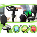 3 in 1 Folding Exercise Bike SoftFoam Seat with Adjustable Backrest, Carbon Steel Frame, Max Load 140kg, Home Use