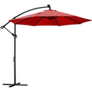 Portable & Adjustable Waterproof Umbrella with Cross Base - 3M x 3M Umbrella