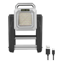 Work Light Rechargeable, LED Work Light Portable Flood Lights LED Light for Outdoor Camping Hiking Emergency Car Repairing Job Site Lighting