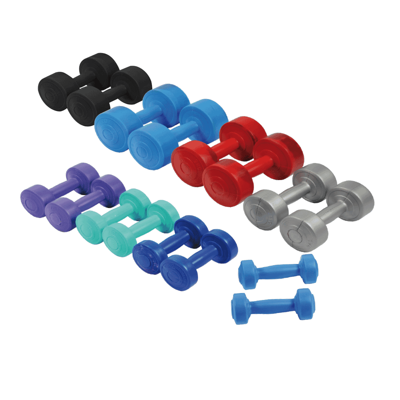 Sporti Pair Of Cement Barbells 3Kg