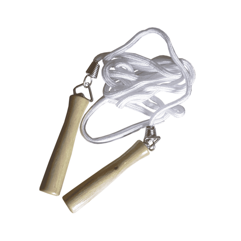 Sporti Skipping Rope Wooden Handles Sporti