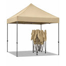 3x3m Automatic Pop-Up Heavyweight Polyester Adjustable Height Portable Folding Iron Canopy Tent Easy To Set up & Water Resistant