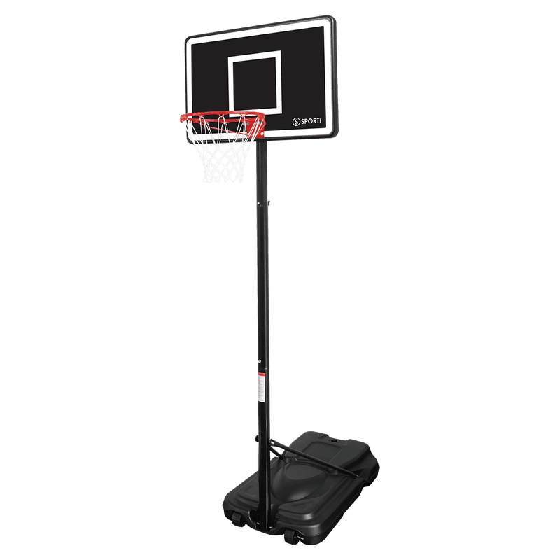 Sporti Basketball Hoop For Mini-Basketball Adjustable From 2.30 M To 3.05 M