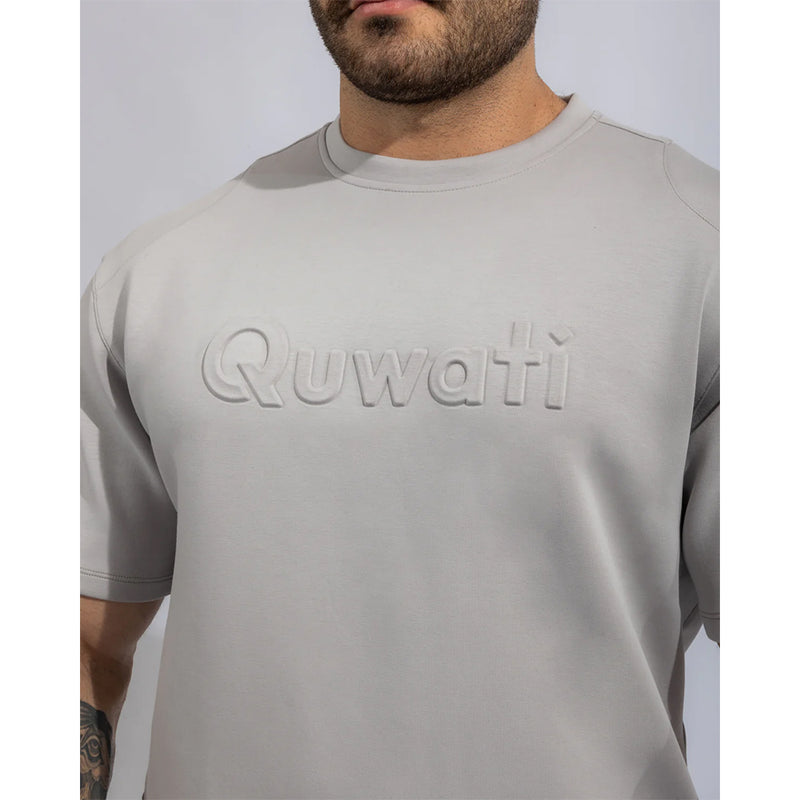 Quwati Men's Shield Half Sleeve Pullover