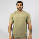 Quwati Men's Shield Half Sleeve Pullover