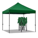 3x3m Automatic Pop-Up Heavyweight Polyester Adjustable Height Portable Folding Iron Canopy Tent Easy To Set up & Water Resistant