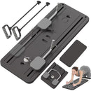 Multifunctional Foldable Pilates Reformer Board with Resistance Bands Thick 3CM - Heavy Duty