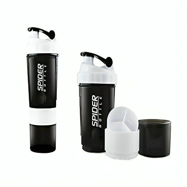 Spider Shaker Bottle for Protein and Gym Use 500 ML