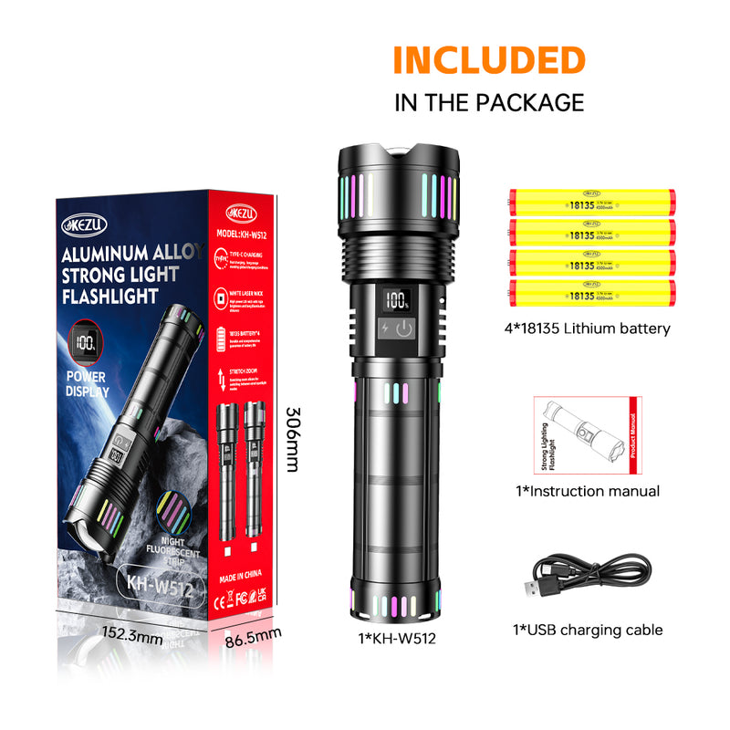 KEZU High Performance Flashlight W512