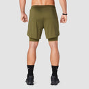 SQUATWOLF Men's Core Mesh 2 in 1 Shorts