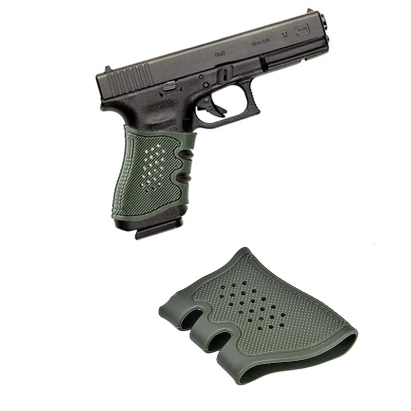 Tactical Rubber Grip Glove Sleeve Slip-On Ventilated Grip for Glock