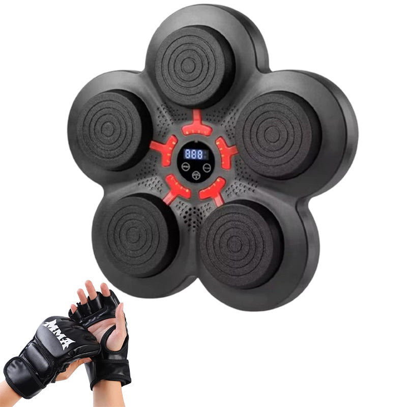 Wall Target Hit Punching Pads Smart Music Boxing Machine With MMA Gloves