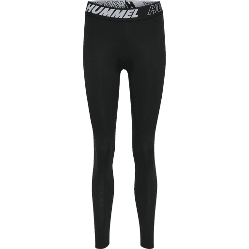 Hummel Women te Maja Mid Waist Cotton Tights/Leggings