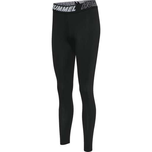 Hummel Women te Maja Mid Waist Cotton Tights/Leggings