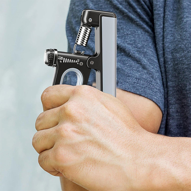 Adjustable Hand Grip Master With Counter - 120 KG Resistance