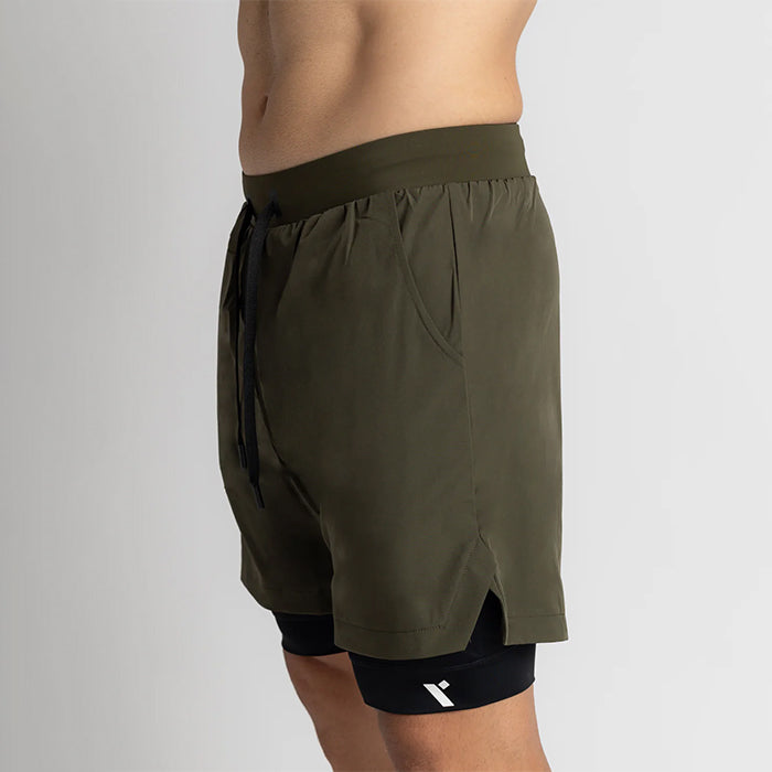 Quwati Men's Power 2 in 1 Shorts