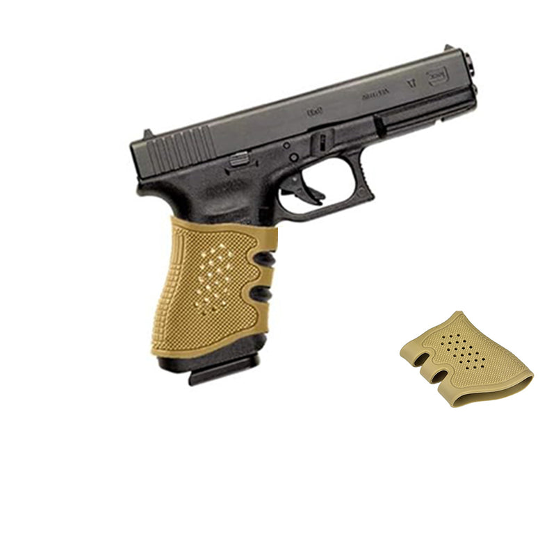 Tactical Rubber Grip Glove Sleeve Slip-On Ventilated Grip for Glock