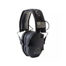 Walker’s Razor Slim Electronic Muff (Black Patriot) w/ Walkie Talkie