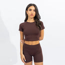 Quwati Women Power Crop Tee