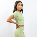 Quwati Women Power Crop Tee