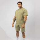 Quwati Men's Shield Half Sleeve Pullover