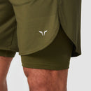 SQUATWOLF Men's Core Mesh 2 in 1 Shorts