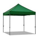 3x3m Automatic Pop-Up Heavyweight Polyester Adjustable Height Portable Folding Iron Canopy Tent Easy To Set up & Water Resistant