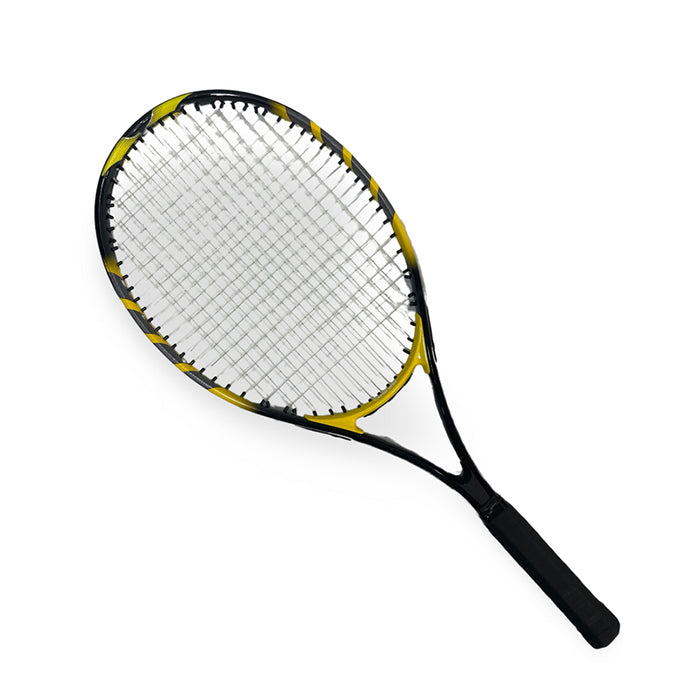 Yellow Flash Tennis Racket Set - Comes with 2 Balls and a Cover