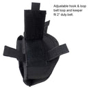 Cover Tactical Belt Holster with Mag Pouch Universal Outside The Waistband Holster Black