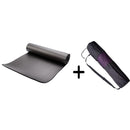 Fitness Exercise Mat 1.0 cm With Handle Strap with Cover Bag