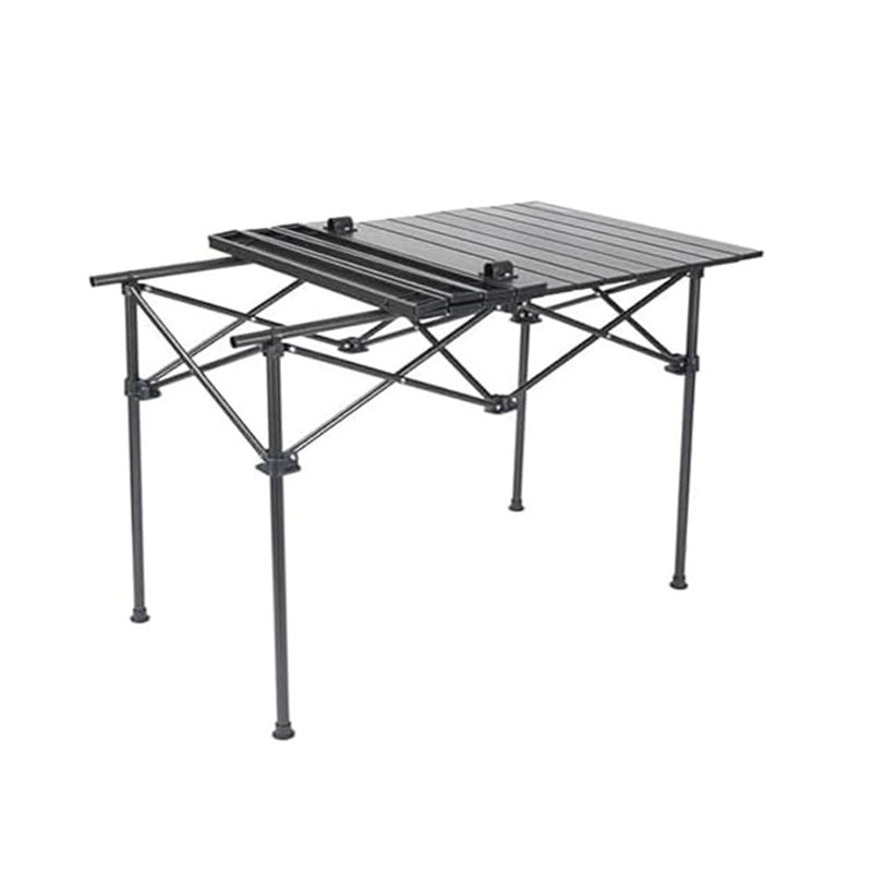 Outdoor Portable Camping Table with Carry Bag, Picnic,Dining, BBQ, Travel, Fishing,Utility Table, Easy to Clean, Lightweight Roll up Aluminum Folding Table for Cooking(95x56cm)