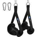 HXD-ERGO Ergonomic Exercise Handles for Cable Machine Attachments, Resistance Bands - Gym Handles for Yoga, Pilates, Strength Training Workout