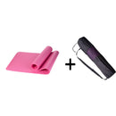 Fitness Exercise Mat 1.0 cm With Handle Strap with Cover Bag