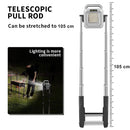 Work Light Rechargeable, LED Work Light Portable Flood Lights LED Light for Outdoor Camping Hiking Emergency Car Repairing Job Site Lighting