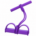 Full Body Workou Pedal Puller Resistance Band & Tummy Trimmer for Belly Fat Reduction
