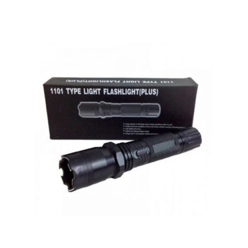 1101 Self Defence Stun Gun Type Rechargeable Plus Flashlight