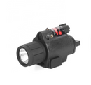High Quality Red Laser Sight and LED Flashlight with 20mm Mount Flash Light Combo