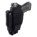 Cover Tactical Belt Holster with Mag Pouch Universal Outside The Waistband Holster Black