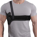 Tactical Neoprene Shoulder Holster Belly Belt Waist Concealed