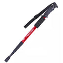 1 Piece NECASIL Telescopic 4-Section Trekking Walking Hiking Stick Pole