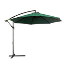 Portable & Adjustable Waterproof Umbrella with Cross Base - 3M x 3M Umbrella