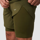 SQUATWOLF Men's Core Mesh 2 in 1 Shorts