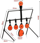 Shooting Targets - Self Resetting Air Rifle target - Freestanding Metal Shooting Gallery Airgun