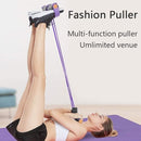 Full Body Workou Pedal Puller Resistance Band & Tummy Trimmer for Belly Fat Reduction