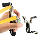 Metal Indian Slingshot with Laser Durable for Outdoor Games