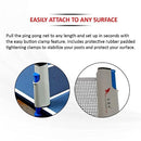 Retractable Table Tennis Net with Push Clamps - TT Net - 150 CM