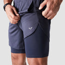SQUATWOLF Men's Core Mesh 2 in 1 Shorts